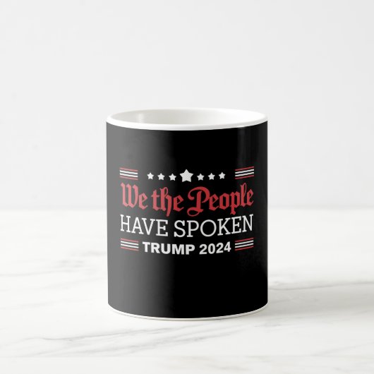 Mug Nous Le Peuple Avons Parlé Trump 2024 (Centre)