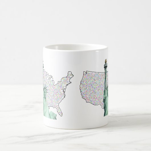 Mug Nous, le peuple des États-Unis (Centre)