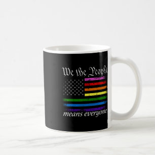 Mug Nous Le Peuple Signifie Tout Le Monde Usa Lgbt Éga