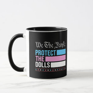 Mug Nous Les Gens Protégeons Les Poupées LGBT Transgen
