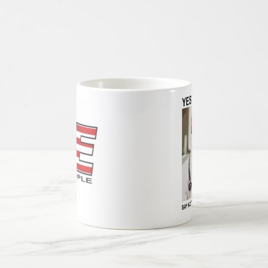 Mug Nous logo, oui nous pouvons attaquer (Centre)