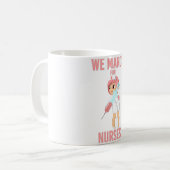 Mug Nous marchons pour les infirmières - Superbe infir (Devant gauche)