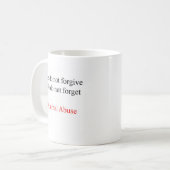 Mug Nous ne pardonnons pas (Devant gauche)