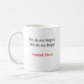 Mug Nous ne pardonnons pas (Gauche)