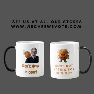Mug Nous ne votons PAS pour ce type