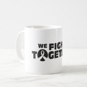 Mug Nous nous battons ensemble - Hope Fight Cure Cance (Devant gauche)