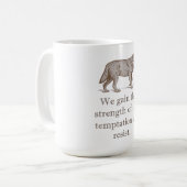 Mug Nous Obtenons La Force (Devant gauche)