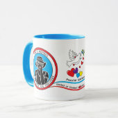 Mug Nous Pleurons Tous Le Même 1 Rouge_ (Devant gauche)