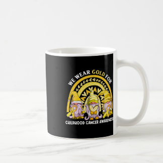 Mug Nous Portons De L'Or Pour L'Enfance Cancer Sensibi