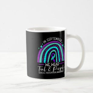 Mug Nous Portons Une Sensibilisation Turquoise Et Viol