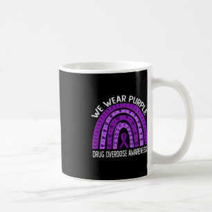 Mug Nous Portons Violet Arc En Ciel Pour La Sensibilis