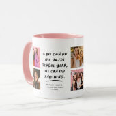 Mug Nous pouvons faire n'importe quoi collage photo de (Devant gauche)