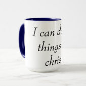 Mug Nous pouvons faire tout (Devant gauche)