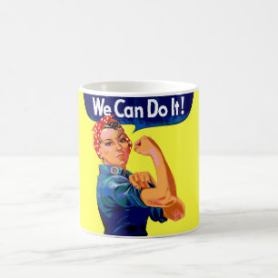 Mug Nous Pouvons Le Faire - Motivation Pop Art