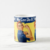 Mug Nous Pouvons Le Faire ! Rosie la riveteuse (Centre)