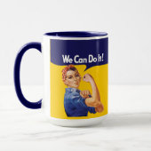 Mug Nous pouvons le faire ! Rosie la riveteuse (Gauche)