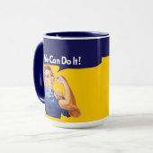 Mug Nous pouvons le faire ! Rosie la riveteuse (Devant gauche)