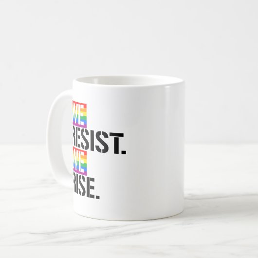 Mug Nous résistons Nous nous levons (Devant gauche)