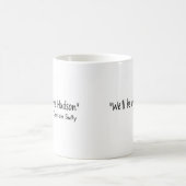 Mug Nous serons dans le Hudson (le noir) (Centre)
