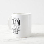 Mug Nous Sommes Équipe Parce Que Nous Respectons, Conf (Devant gauche)