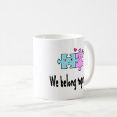 Mug Nous sommes faits pour être ensemble (Devant droit)