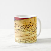 Mug Nous sommes la Constitution populaire des États-Un (Devant droit)