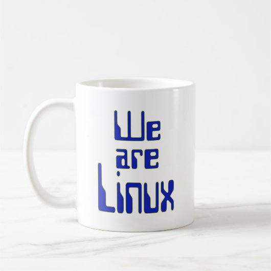Mug Nous sommes Linux (Gauche)