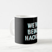 Mug Nous sommes piratés (Devant gauche)