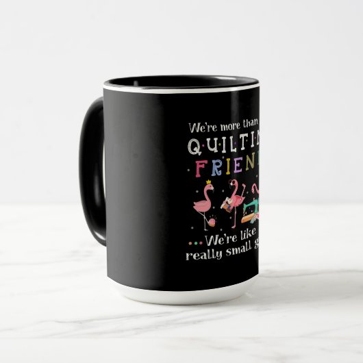 Mug Nous sommes plus qu'un simple couteau d'amis (Devant gauche)