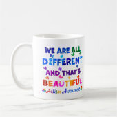 Mug Nous sommes tous différents (Gauche)