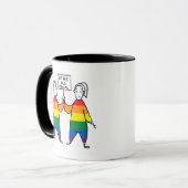 Mug Nous sommes tous égaux (Devant gauche)