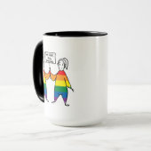 Mug Nous sommes tous égaux (Devant gauche)
