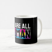 Mug Nous sommes tous humains LGBTQIA+ (Devant droit)