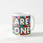 Mug Nous sommes tous un (Devant droit)