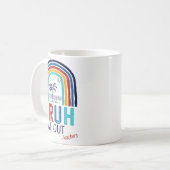 Mug Nous Sortons De Fin D'Année Scolaire Jour Dernier (Devant gauche)