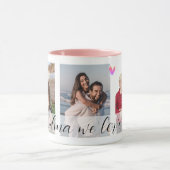 Mug Nous t'aimons Fête des mères de grand-mère (Centre)