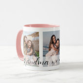 Mug Nous t'aimons Fête des mères de grand-mère (Devant gauche)