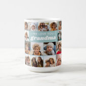Mug Nous t'aimons grand-mère - 23 Photo Collage (Centre)