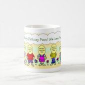 Mug Nous t'aimons Maman Cadeau (Centre)