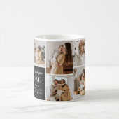 Mug Nous t'aimons Papa Élégant Moderne 9 Photo (Centre)
