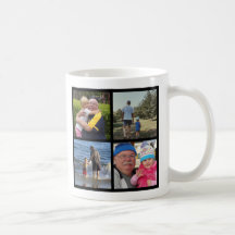 Nous t'aimons Papy Collage de photos personnalisé