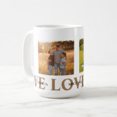 Mug Nous t'aimons Photo (Devant gauche)