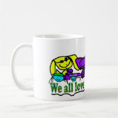 Mug Nous tout l'amour à dessiner (Gauche)