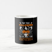 Mug Nous Utilisons Halloween Effrayer Fantôme Citrouil (Centre)