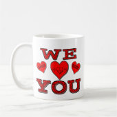 Mug Nous vous aimons (Gauche)