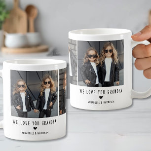 Mug Nous vous aimons 3 Collage de photos