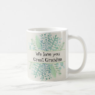 Mug Nous Vous Aimons Grand Grand-Mère Cadeau