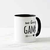 Mug Nous Vous Aimons Jouer (Devant droit)