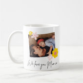 Mug Nous vous aimons Maa World Meilleur tirage moderne (Gauche)