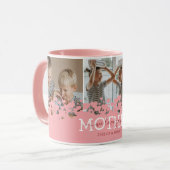 Mug Nous Vous Aimons Mère 3 Photo (Devant gauche)